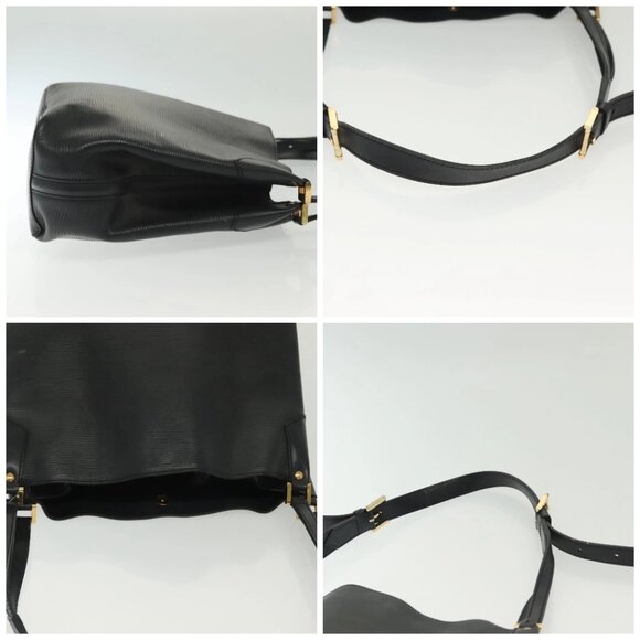 LOUIS VUITTON Epi Mandala MM Shoulder Bag Black M58892 LV Auth 139702 - Picture 16 of 16